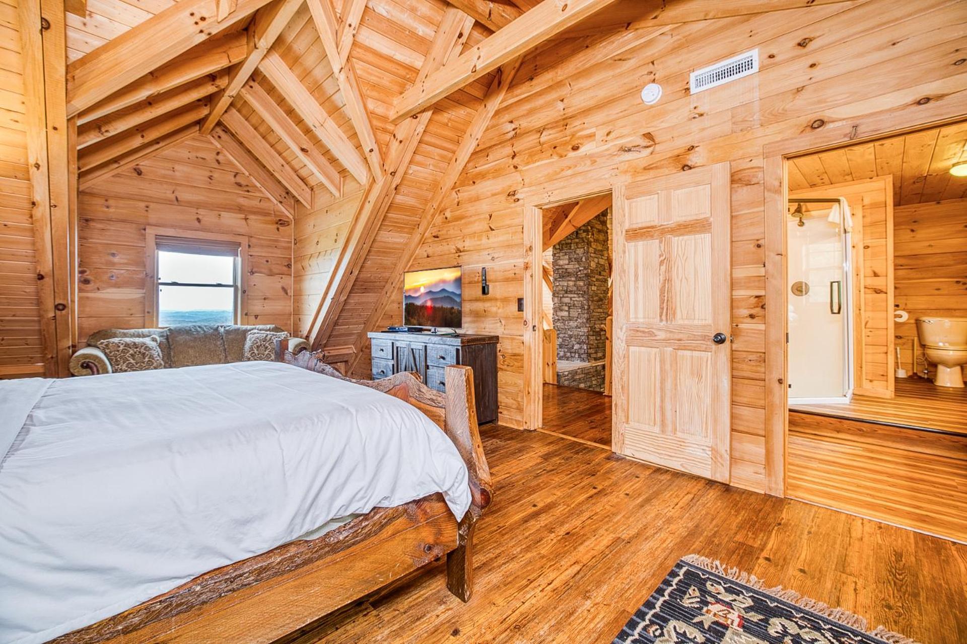 Sky High Lodge By Bk Stays. Large Cabin. Amazing Views. Game Room. Jacuzzi. Six Bedrooms. Sleeps 12 蓝岭 外观 照片