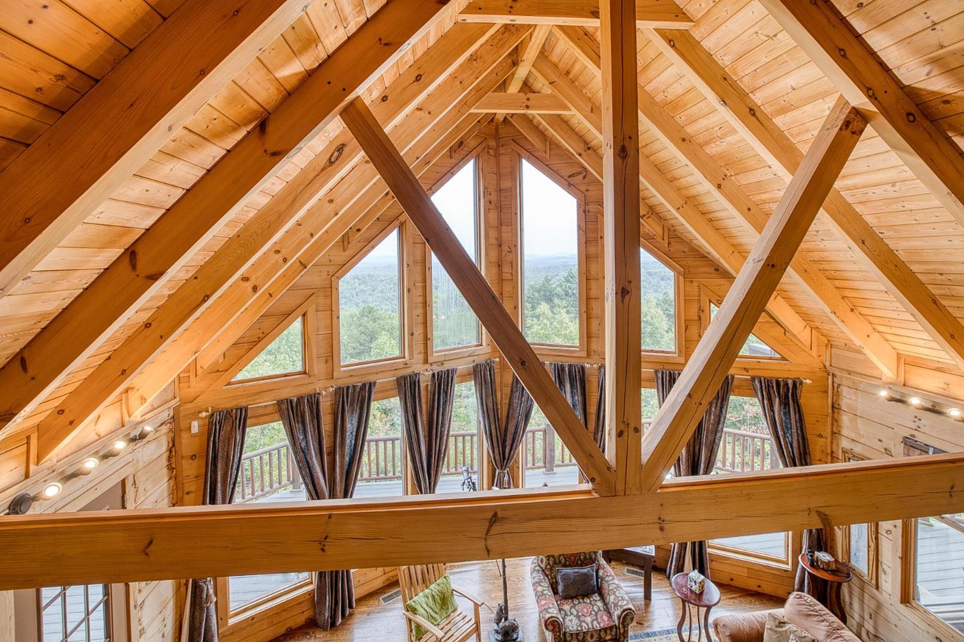 Sky High Lodge By Bk Stays. Large Cabin. Amazing Views. Game Room. Jacuzzi. Six Bedrooms. Sleeps 12 蓝岭 外观 照片